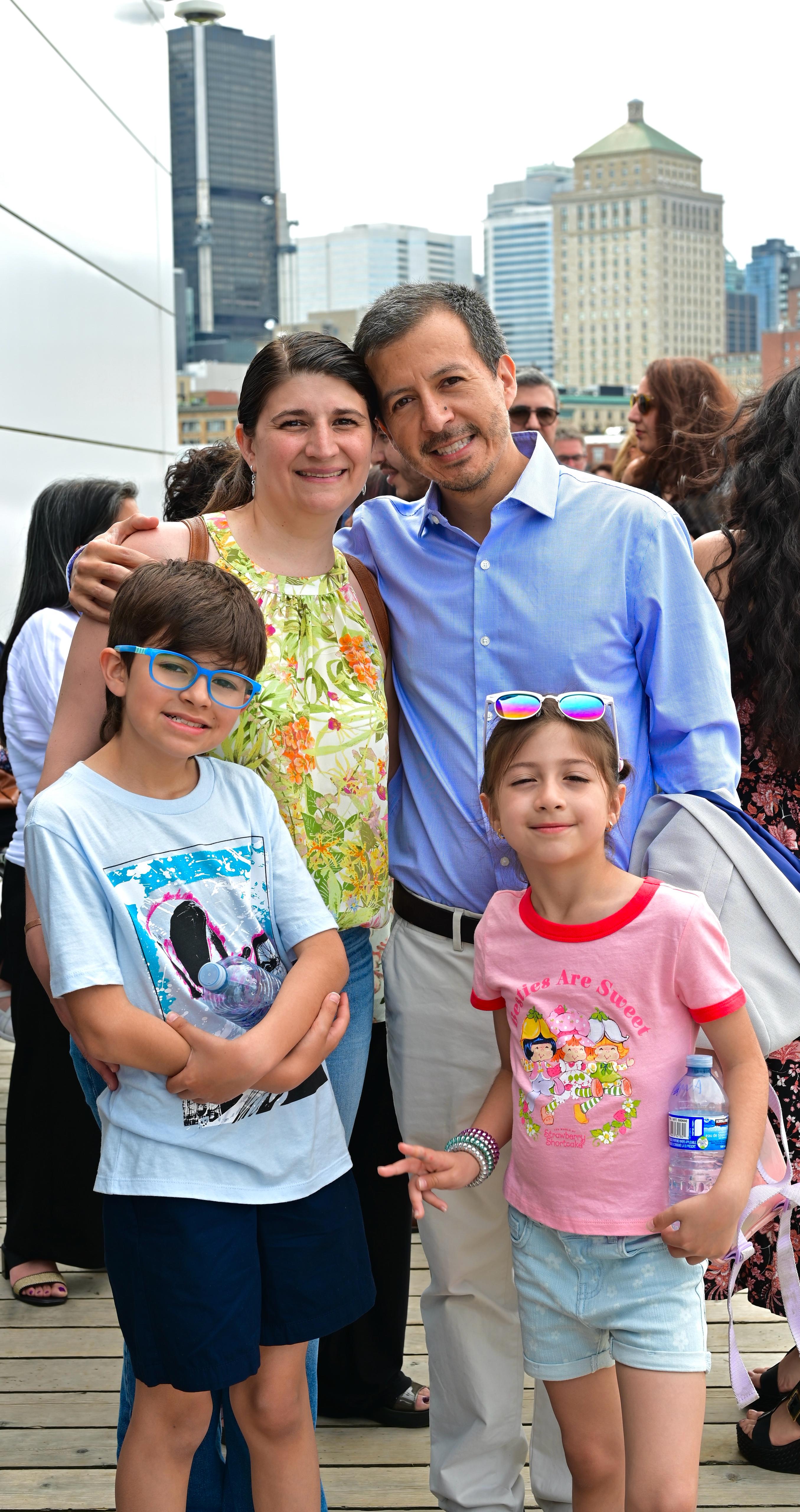 With Family